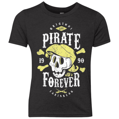 T-Shirts Vintage Black / YXS Pirate Forever Youth Triblend T-Shirt
