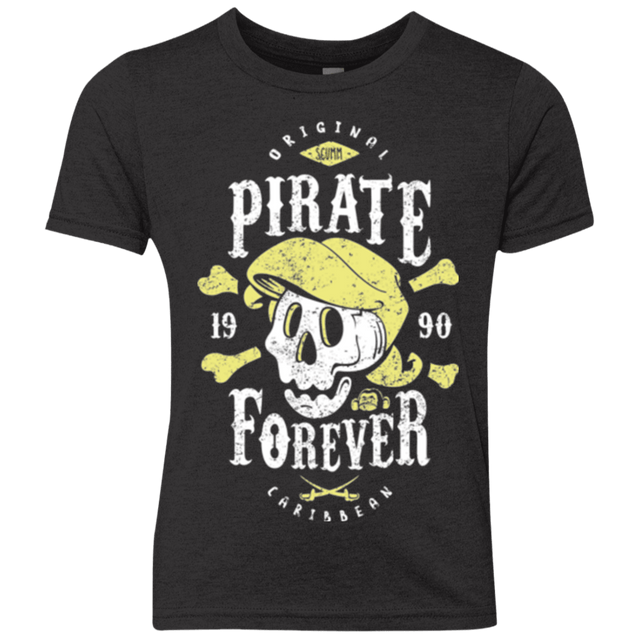 T-Shirts Vintage Black / YXS Pirate Forever Youth Triblend T-Shirt
