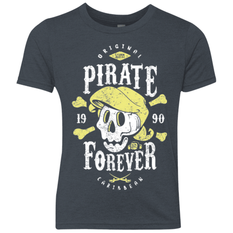 T-Shirts Vintage Navy / YXS Pirate Forever Youth Triblend T-Shirt
