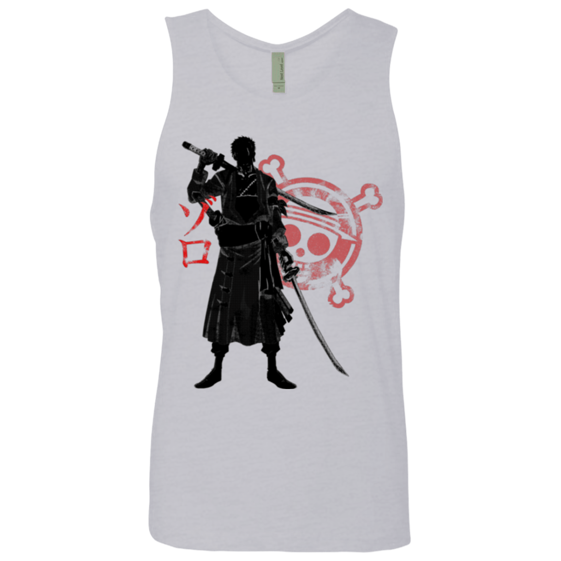 T-Shirts Heather Grey / Small Pirate Hunter (2) Men's Premium Tank Top