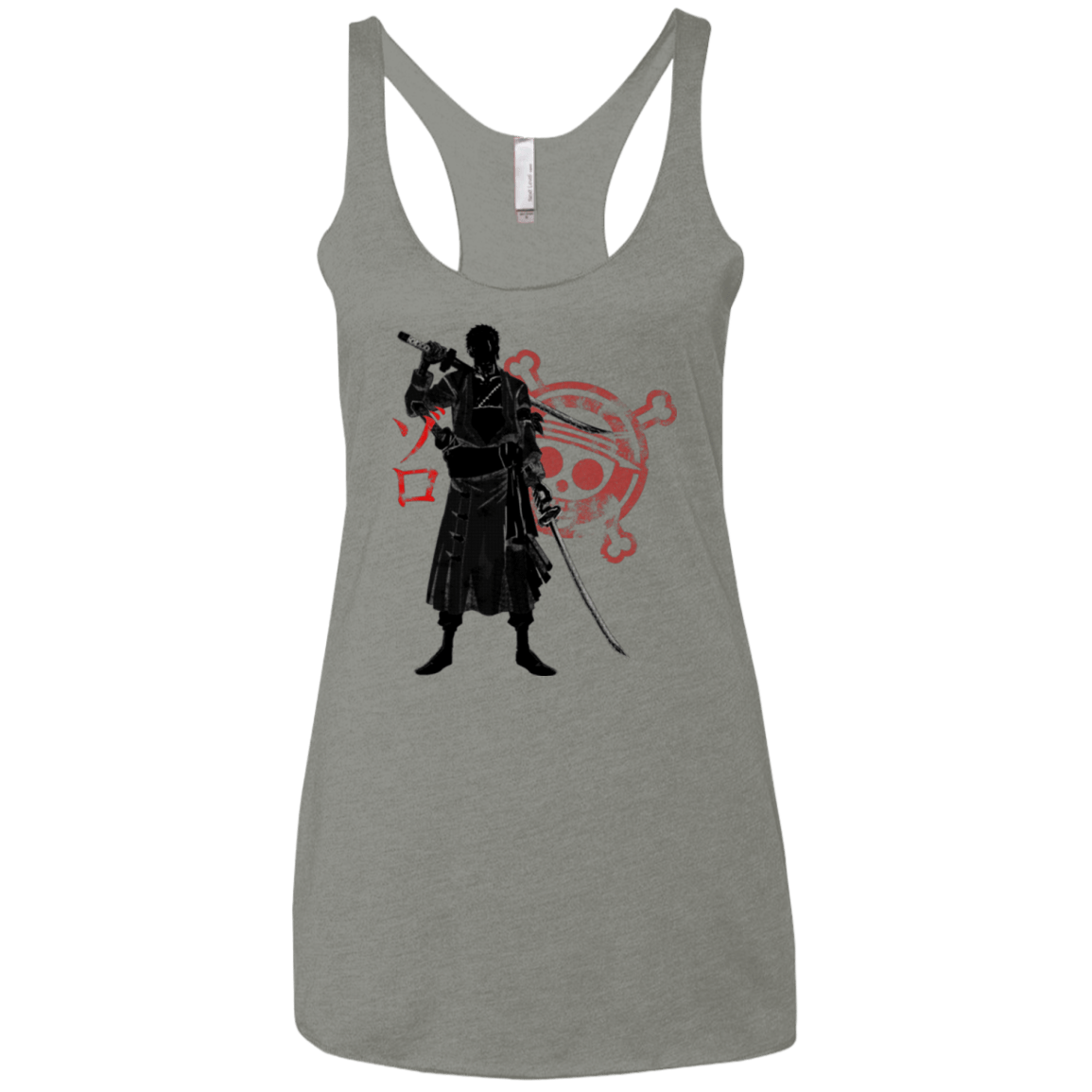 T-Shirts Venetian Grey / X-Small Pirate Hunter (2) Women's Triblend Racerback Tank