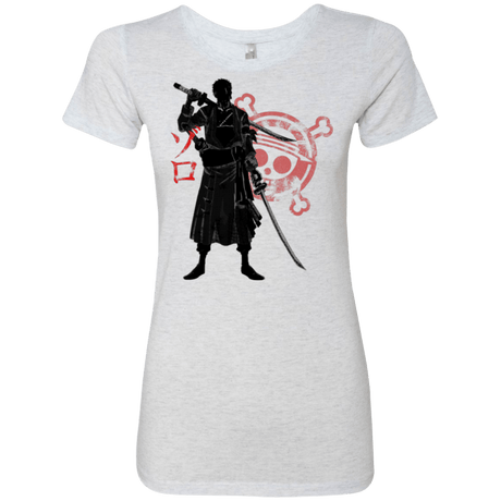 T-Shirts Heather White / Small Pirate Hunter (2) Women's Triblend T-Shirt