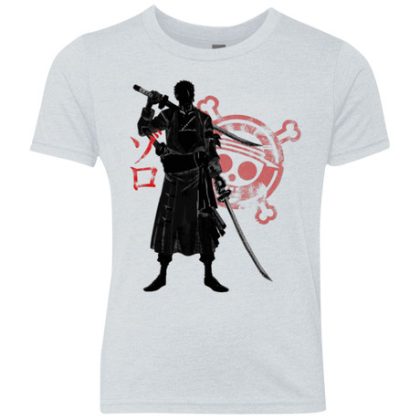 T-Shirts Heather White / YXS Pirate Hunter (2) Youth Triblend T-Shirt