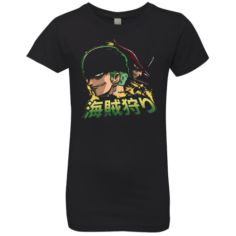 T-Shirts Black / YXS Pirate Hunter (3) Girls Premium T-Shirt