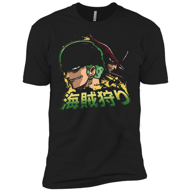 T-Shirts Black / X-Small Pirate Hunter (3) Men's Premium T-Shirt