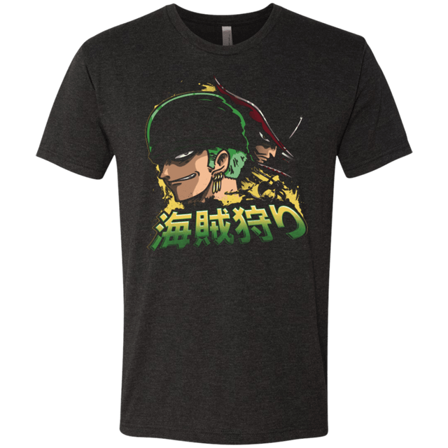 T-Shirts Vintage Black / Small Pirate Hunter (3) Men's Triblend T-Shirt