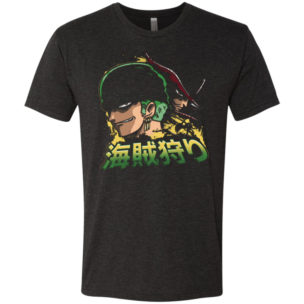 T-Shirts Vintage Black / Small Pirate Hunter (3) Men's Triblend T-Shirt