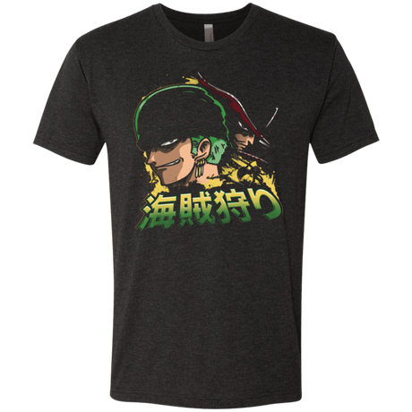 T-Shirts Vintage Black / Small Pirate Hunter (3) Men's Triblend T-Shirt