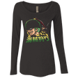 T-Shirts Vintage Black / Small Pirate Hunter (3) Women's Triblend Long Sleeve Shirt