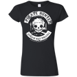 T-Shirts Black / S Pirate Hunter Skull Junior Slimmer-Fit T-Shirt