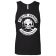 T-Shirts Black / S Pirate Hunter Skull Men's Premium Tank Top