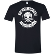 T-Shirts Black / X-Small Pirate Hunter Skull Men's Semi-Fitted Softstyle