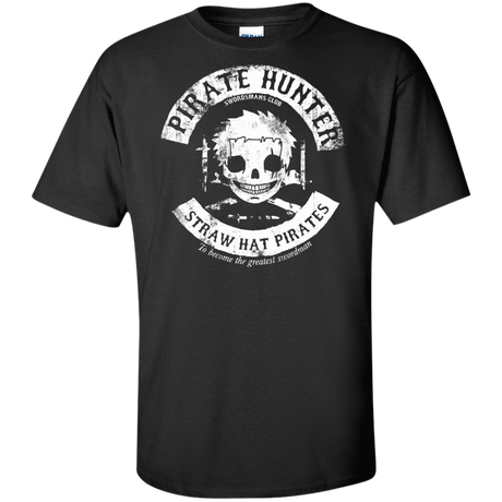 T-Shirts Black / XLT Pirate Hunter Skull Tall T-Shirt