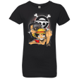 T-Shirts Black / YXS Pirate King Girls Premium T-Shirt