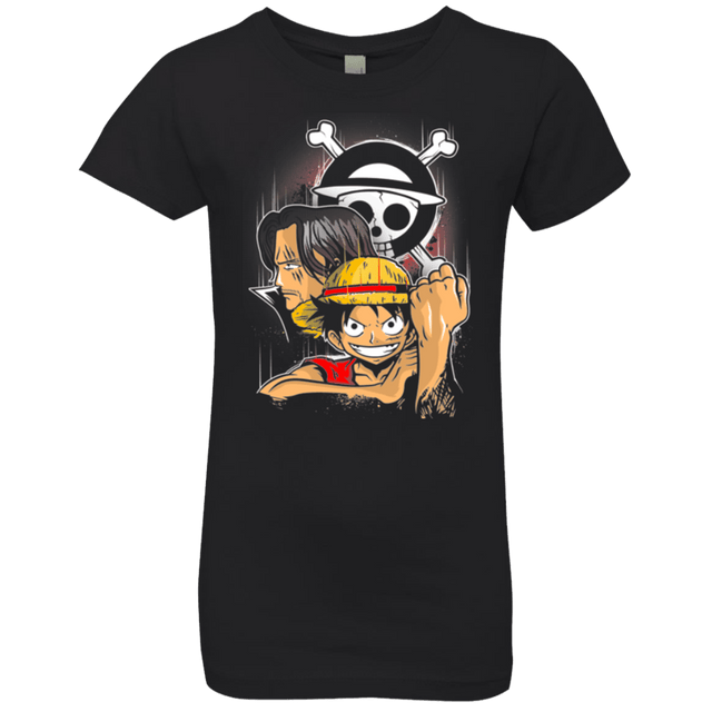 T-Shirts Black / YXS Pirate King Girls Premium T-Shirt
