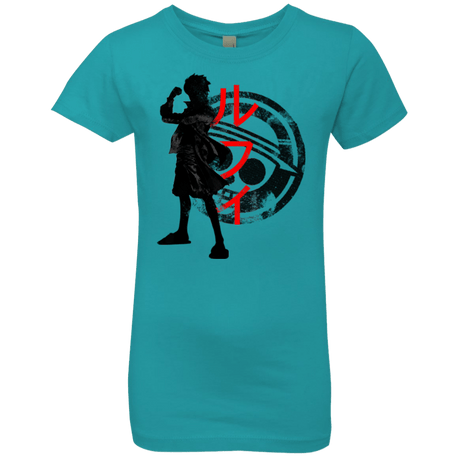 T-Shirts Tahiti Blue / YXS Pirate King Girls Premium T-Shirt