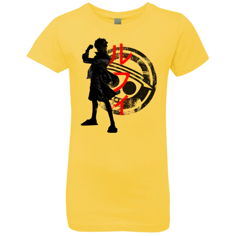 T-Shirts Vibrant Yellow / YXS Pirate King Girls Premium T-Shirt