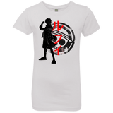 T-Shirts White / YXS Pirate King Girls Premium T-Shirt