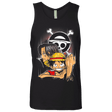 T-Shirts Black / Small Pirate King Men's Premium Tank Top