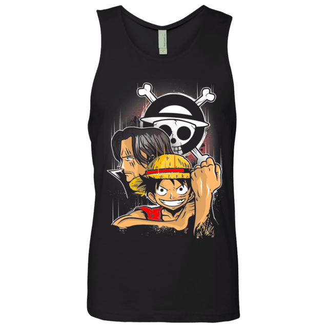 T-Shirts Black / Small Pirate King Men's Premium Tank Top