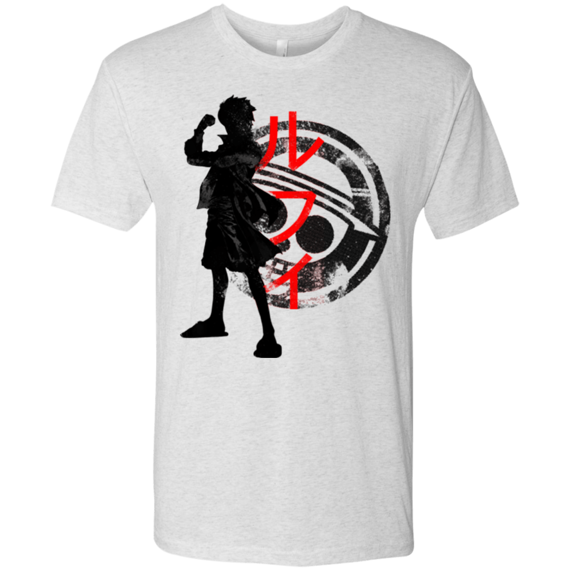 T-Shirts Heather White / Small Pirate King Men's Triblend T-Shirt