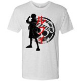 T-Shirts Heather White / Small Pirate King Men's Triblend T-Shirt