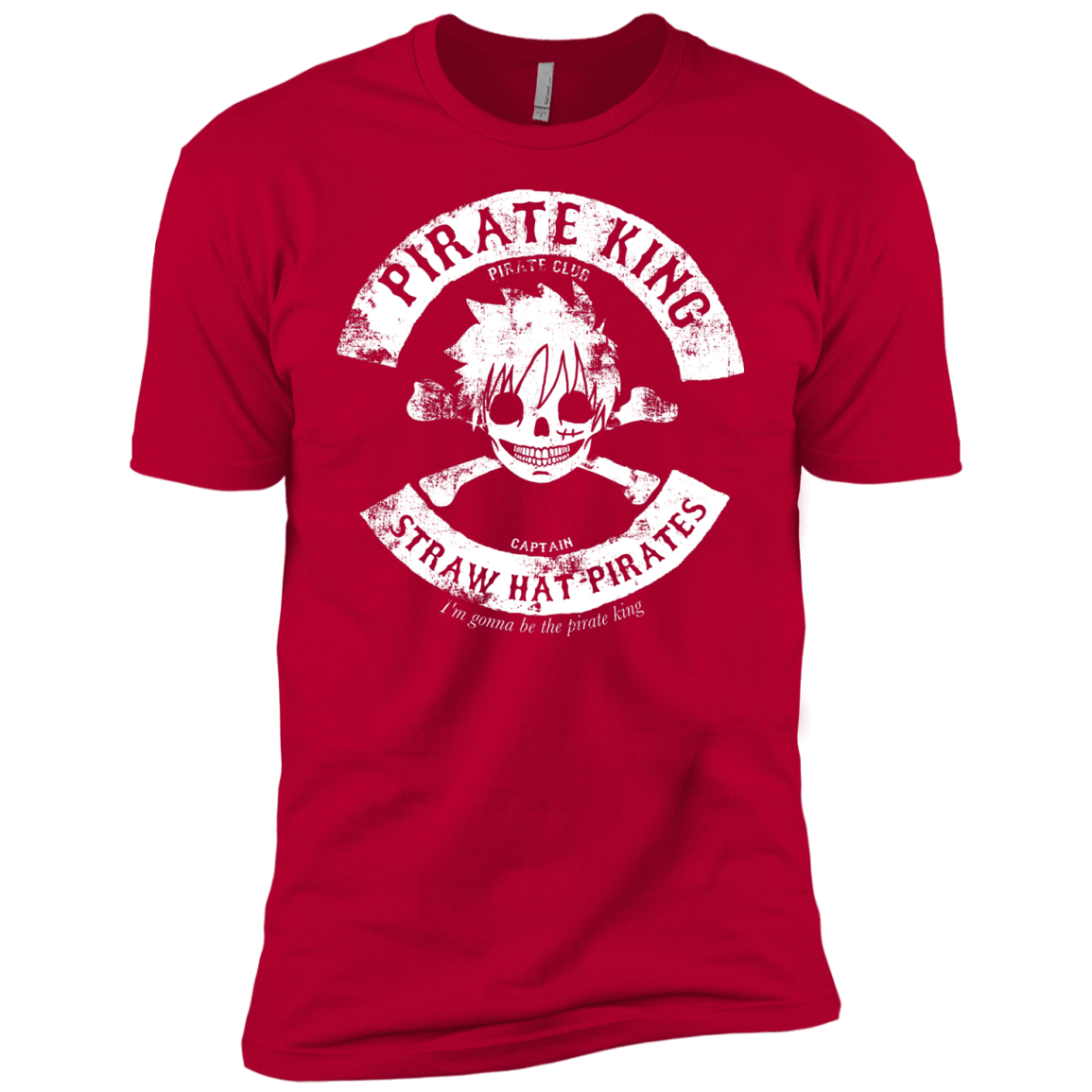 T-Shirts Red / YXS Pirate King Skull Boys Premium T-Shirt