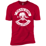 T-Shirts Red / YXS Pirate King Skull Boys Premium T-Shirt