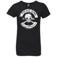 T-Shirts Black / YXS Pirate King Skull Girls Premium T-Shirt
