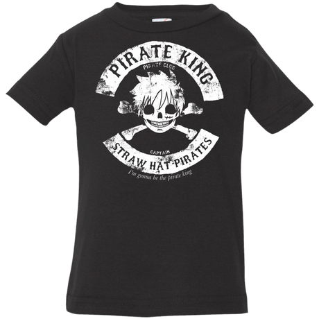 T-Shirts Black / 6 Months Pirate King Skull Infant Premium T-Shirt