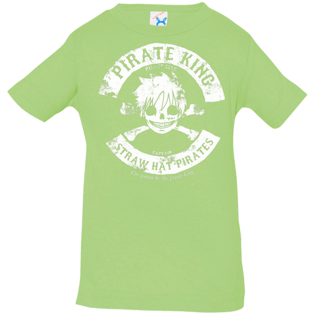 T-Shirts Key Lime / 6 Months Pirate King Skull Infant Premium T-Shirt