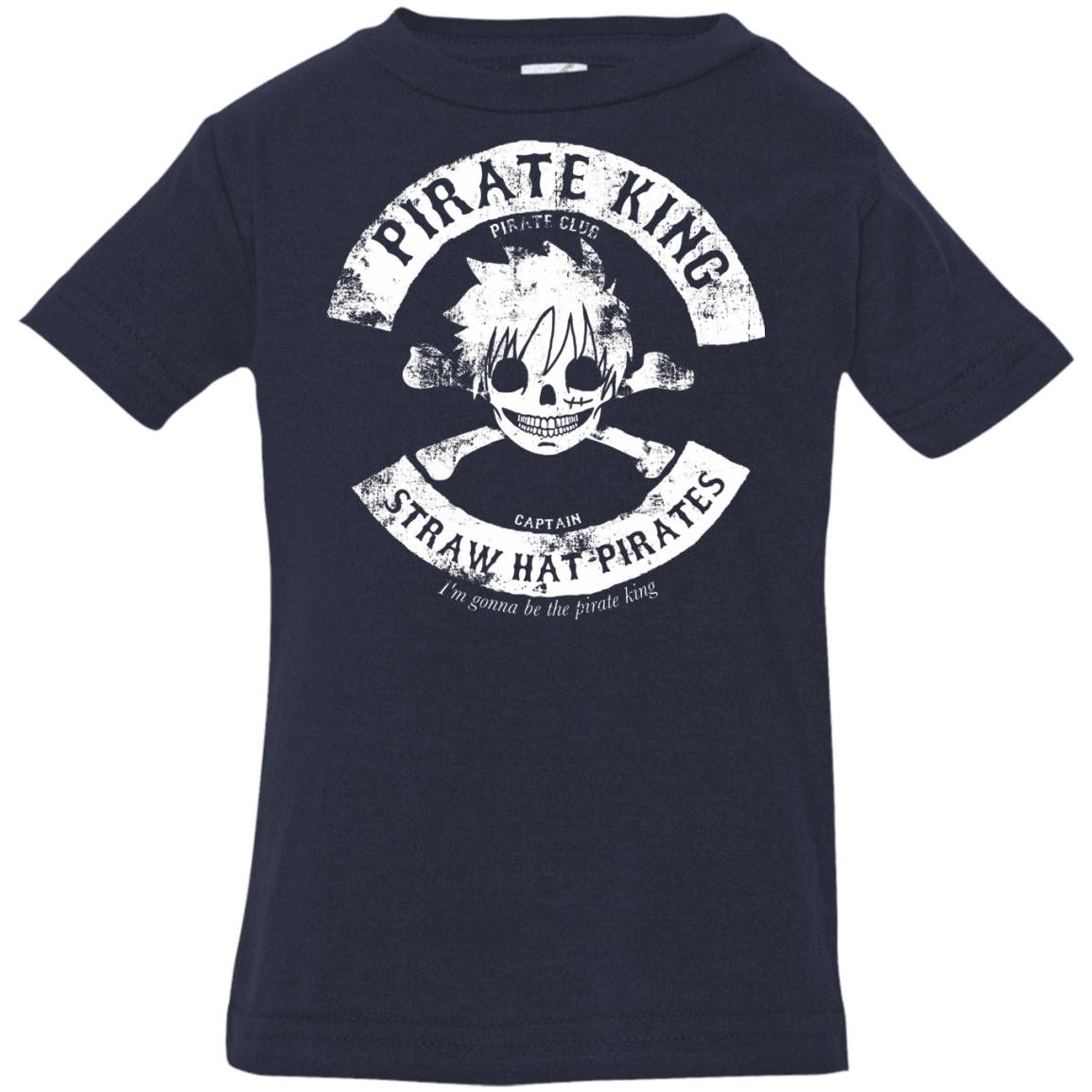 T-Shirts Navy / 6 Months Pirate King Skull Infant Premium T-Shirt