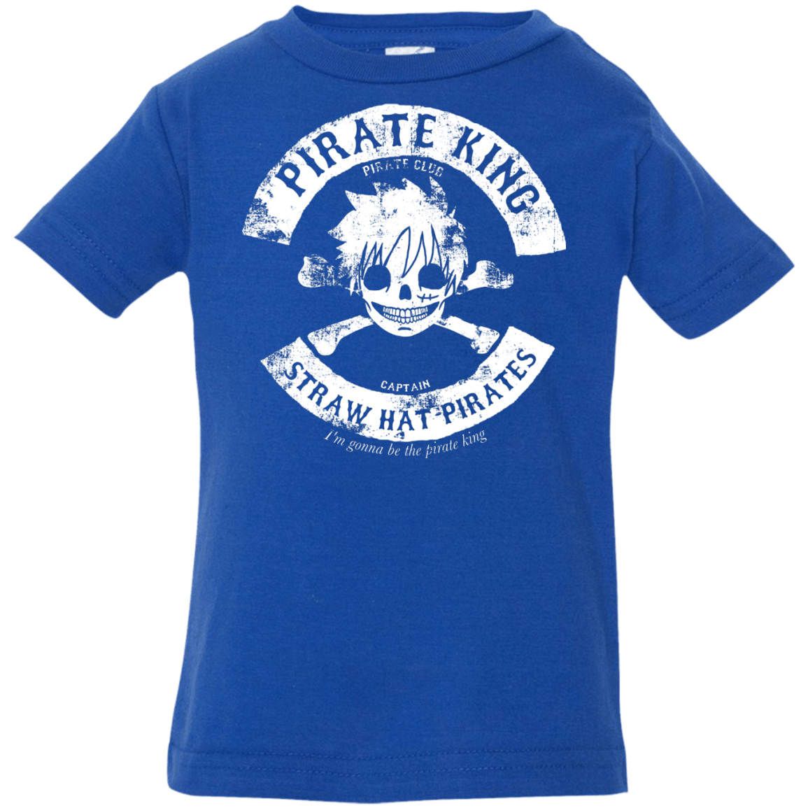 T-Shirts Royal / 6 Months Pirate King Skull Infant Premium T-Shirt