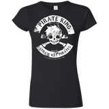 T-Shirts Black / S Pirate King Skull Junior Slimmer-Fit T-Shirt