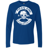 T-Shirts Royal / S Pirate King Skull Men's Premium Long Sleeve