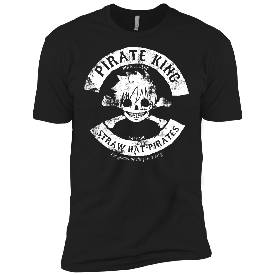 T-Shirts Black / X-Small Pirate King Skull Men's Premium T-Shirt