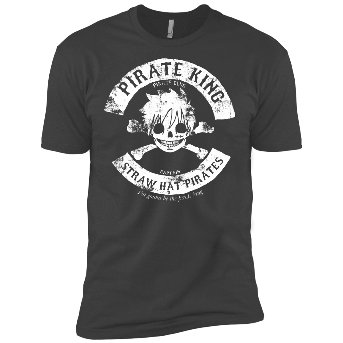T-Shirts Heavy Metal / X-Small Pirate King Skull Men's Premium T-Shirt