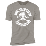 T-Shirts Light Grey / X-Small Pirate King Skull Men's Premium T-Shirt