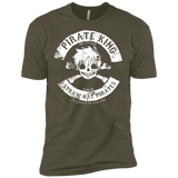 T-Shirts Military Green / X-Small Pirate King Skull Men's Premium T-Shirt
