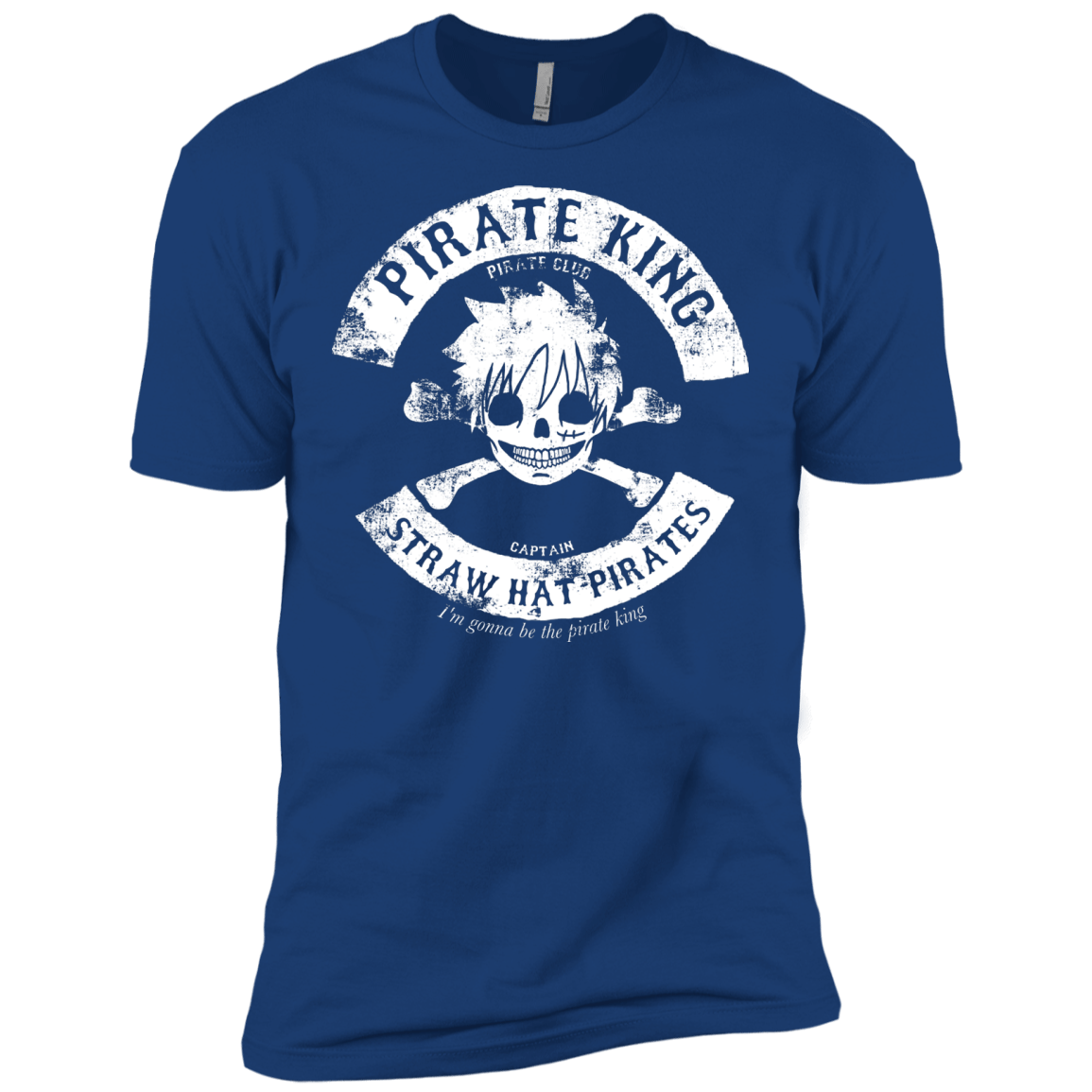 T-Shirts Royal / X-Small Pirate King Skull Men's Premium T-Shirt