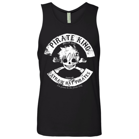 T-Shirts Black / S Pirate King Skull Men's Premium Tank Top