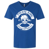 T-Shirts Royal / X-Small Pirate King Skull Men's Premium V-Neck