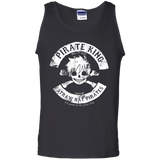 T-Shirts Black / S Pirate King Skull Men's Tank Top