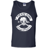 T-Shirts Navy / S Pirate King Skull Men's Tank Top