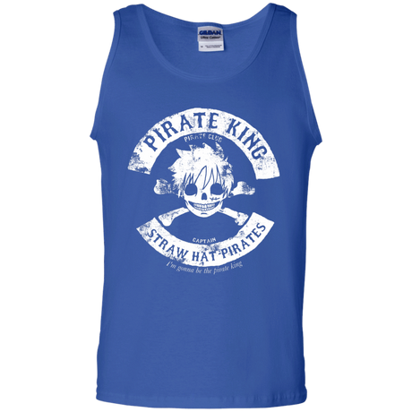 T-Shirts Royal / S Pirate King Skull Men's Tank Top