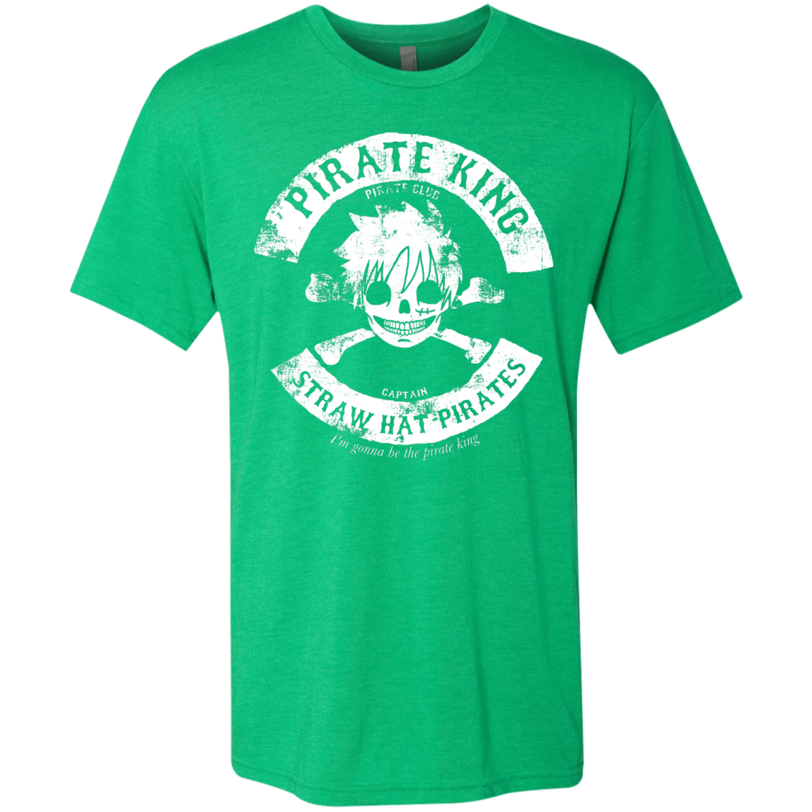 T-Shirts Envy / S Pirate King Skull Men's Triblend T-Shirt