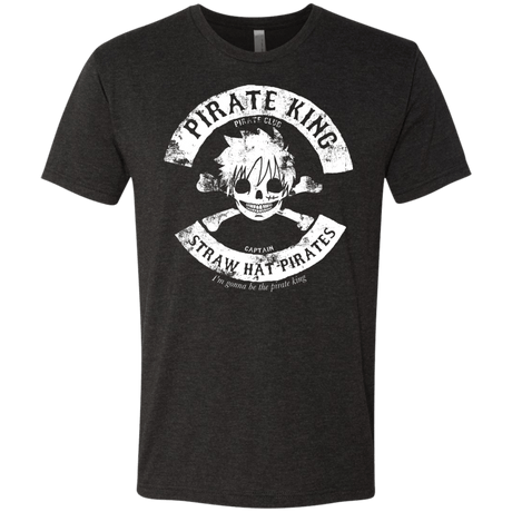 T-Shirts Vintage Black / S Pirate King Skull Men's Triblend T-Shirt