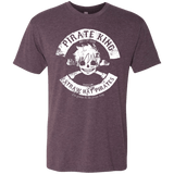 T-Shirts Vintage Purple / S Pirate King Skull Men's Triblend T-Shirt
