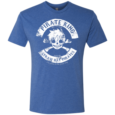 T-Shirts Vintage Royal / S Pirate King Skull Men's Triblend T-Shirt