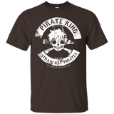 T-Shirts Dark Chocolate / S Pirate King Skull T-Shirt